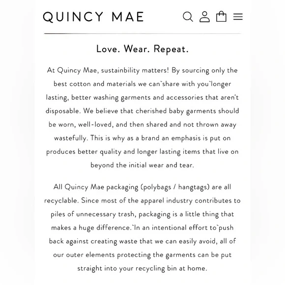Last Call! Quincy Mae Organic Cotton Romper, Rylee+Cru, gender neutral, Sea sage - Picture 9 of 9
